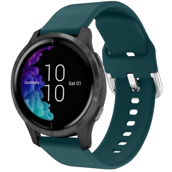 imoshion Bracelet silicone Garmin Venu / Vivoactive 3 / Forerunner 245 - Vert foncé