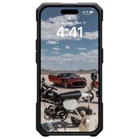 UAG Coque arrière Monarch Pro iPhone 15 Pro - Kevlar Black