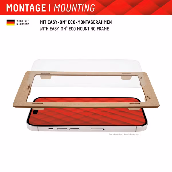 Displex Protection d'écran en verre trempé Real Glass + Case Samsung Galaxy A55 - Transparent