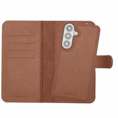 Selencia Étui portefeuille amovible Olyn avec MagSafe Samsung Galaxy S26 Plus - Marron