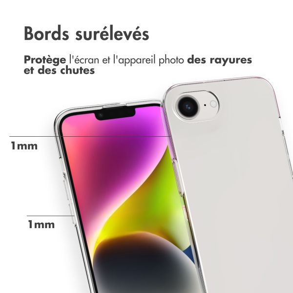 Accezz Coque Clear Apple iPhone 16e - Transparent