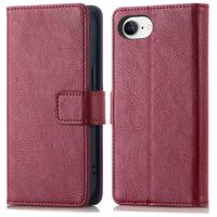 imoshion Étui de téléphone portefeuille Luxe iPhone SE 4 - Bordeaux