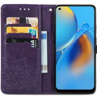 imoshion Etui de téléphone Mandala Oppo A74 (4G) - Violet