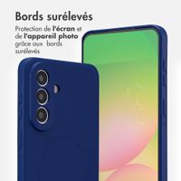 imoshion Coque Couleur avec MagSafe Samsung Galaxy A57 (5G) - Royal Blue