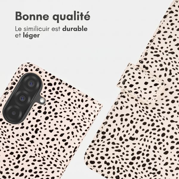 imoshion Étui de télephone portefeuille Design Samsung Galaxy A57 (5G) - Desert Dots