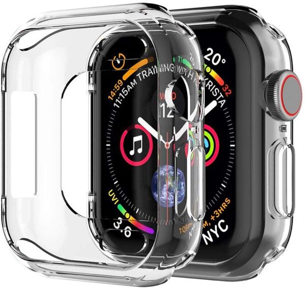 imoshion Coque souple à couverture complète Apple Watch Series 4 / 5 / 6 / SE - 40 mm - Transparent