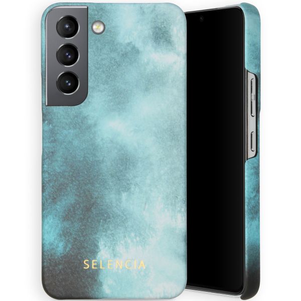 Selencia Coque Maya Fashion Samsung Galaxy S22 - Air Blue