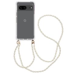 imoshion Coque avec dragonne + ﻿bracelet - Perles Google Pixel 7 - Transparent