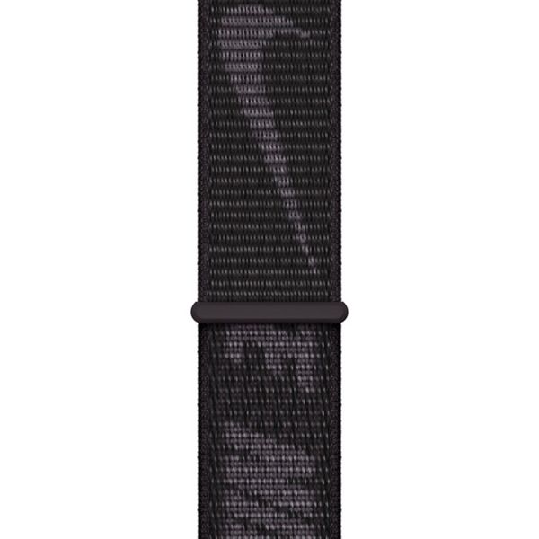 Apple Bracelet Nike Sport Loop Apple Watch Series 1 t/m 11 / SE / Ultra (44/45/46/49 mm) - Noir / Gris