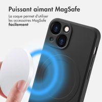 imoshion Coque Couleur avec MagSafe Apple iPhone 13 Mini - Noir
