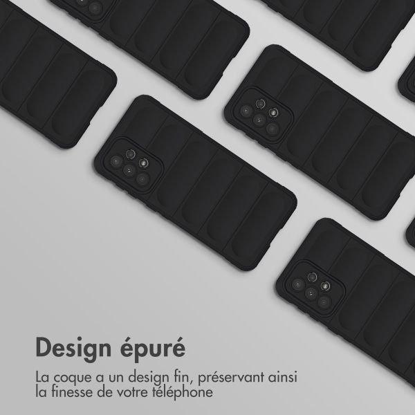 imoshion Coque arrière EasyGrip Samsung Galaxy A33 - Noir