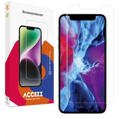 Accezz Protection d'écran en verre trempé Apple iPhone 12 Pro Max