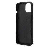 Karl Lagerfeld Coque rigide en caoutchouc 3D Karl & Choupette iPhone 15 - Noir