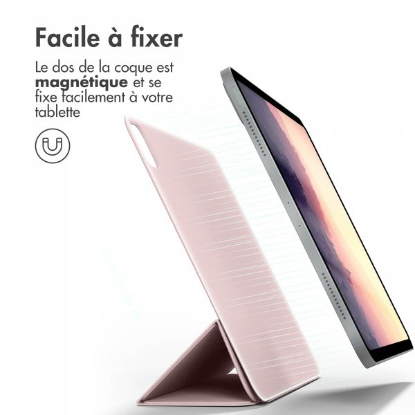 imoshion Magnetic etui de téléphone portefeuille iPad Pro 11 (2018/2020/2021/2022) - Rose