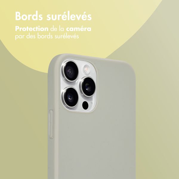 imoshion Coque Couleur Apple iPhone 12 (Pro) - Gris