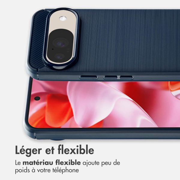 imoshion Coque Brushed Google Pixel 10 - Bleu foncé