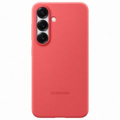 Samsung Original Coque en silicone Samsung Galaxy S25 - Rouge