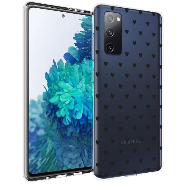 imoshion Coque Design Samsung Galaxy S20 FE - Hearts All Over Black
