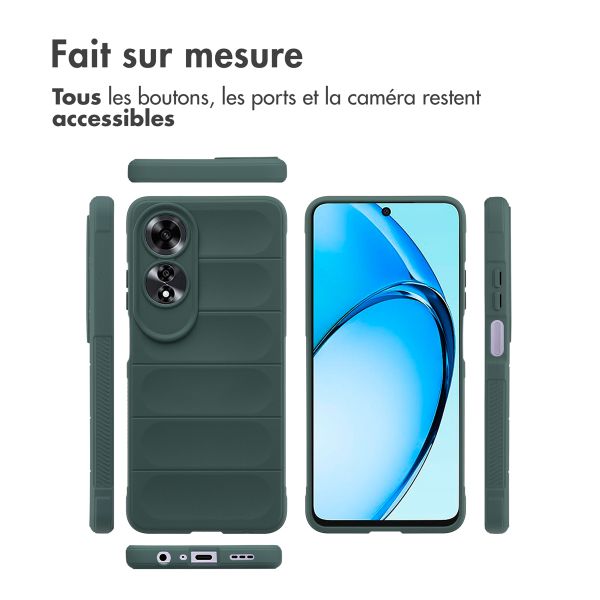 imoshion Coque arrière EasyGrip Oppo A60 4G - Vert foncé