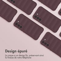imoshion EasyGrip Backcover Samsung Galaxy S22 - Aubergine