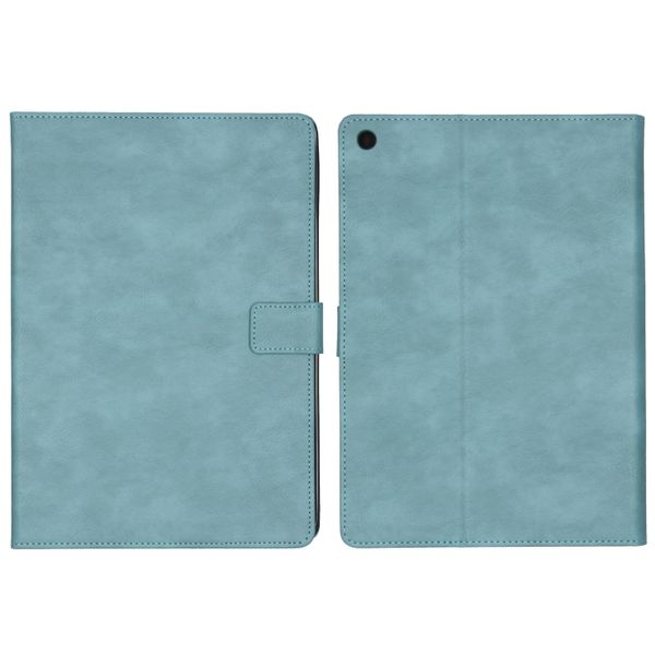 imoshion Coque tablette luxe iPad 8 (2020) 10.2 pouces / iPad 7 (2019) 10.2 pouces  - Bleu clair