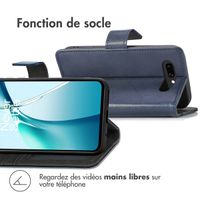 imoshion Étui de téléphone portefeuille Luxe Google Pixel 9A - Bleu foncé