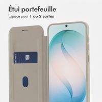 imoshion Bookcase transparente avec MagSafe Samsung Galaxy S26 Ultra - Beige