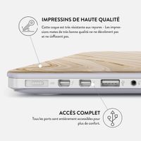 Burga Coque Rigide MacBook Pro 14 pouces (2021 / 2023 M3 chip / 2024 M4 chip) - A2442 / A2779 / A2918 / A3112 / A3185 / A3401 - Full Glam