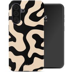 Selencia Coque arrière Vivid Samsung Galaxy A37 (5G) - Art Wave Black