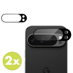 imoshion Protection Caméra en verre trempé 2 Pack Google Pixel 9 - Noir