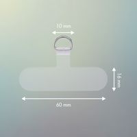 imoshion Pad pour cordon de téléphone - Pack de 2 - Argent