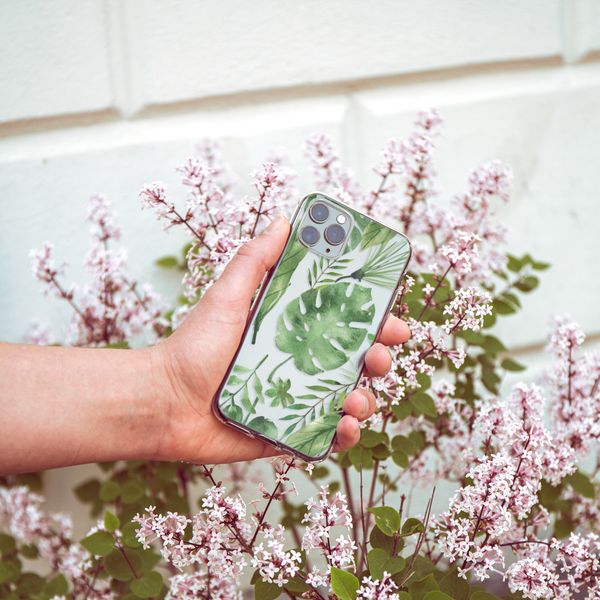 imoshion Coque Design iPhone 11 Pro - Feuilles - Vert