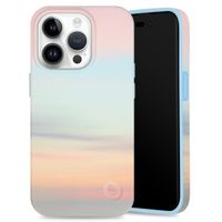 Selencia Aurora Coque Fashion iPhone 14 Pro - ﻿Coque durable - 100 % recyclée - Sky Sunset Multicolor