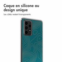 imoshion Coque Design Samsung Galaxy A52(s) (5G/4G) - Topo Turquoise