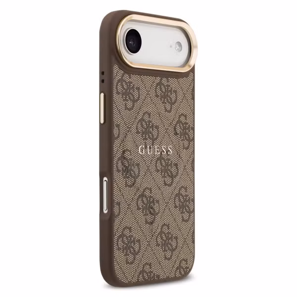 Guess Coque MagSafe Classic avec logo 4G Apple iPhone Air - Marron
