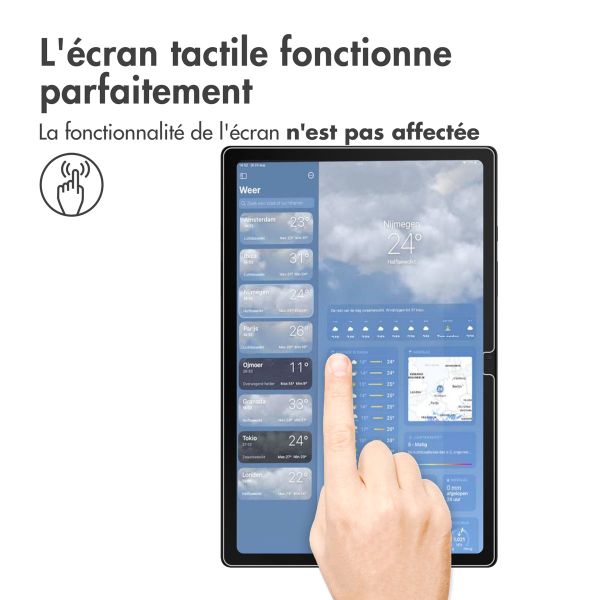 imoshion Protection d'écran en verre trempé Samsung Galaxy Tab A8 - Transparent 