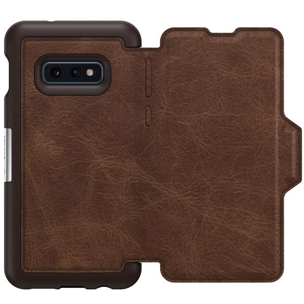 OtterBox Étui de téléphone Strada Samsung Galaxy S10e - Brun