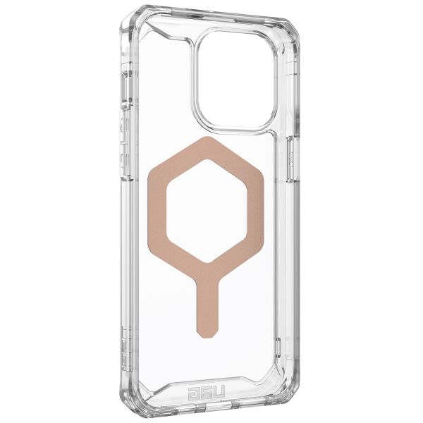 UAG Coque Plyo MagSafe iPhone 15 Pro Max - Ice / Rose Dorée