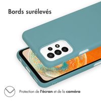 imoshion Coque Couleur Samsung Galaxy A23 (5G) - Vert foncé