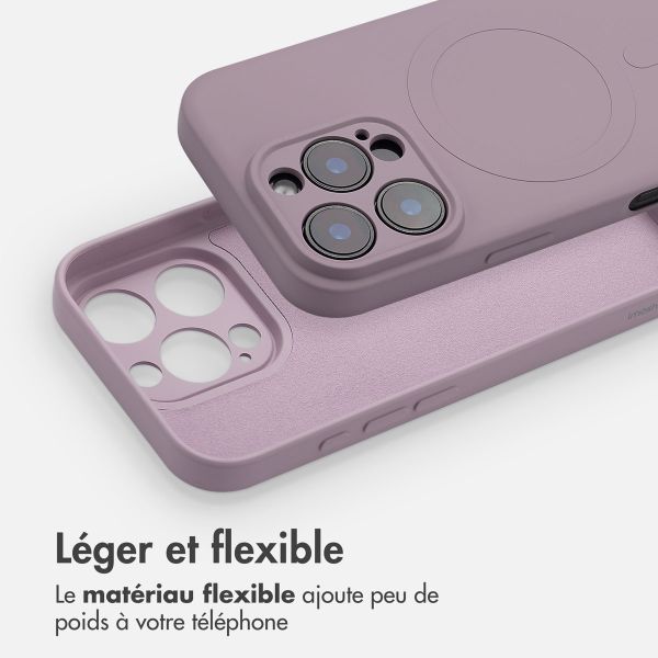 imoshion Coque Couleur avec MagSafe Apple iPhone 16 Pro - Violet