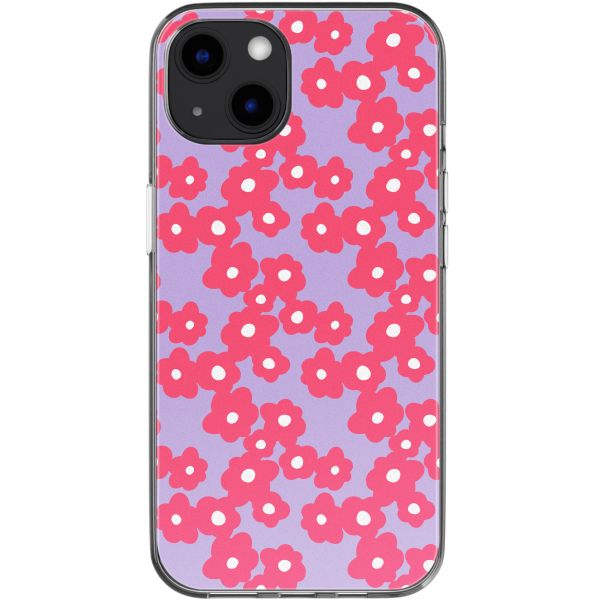 imoshion Coque design pour iPhone 13 - Dusty Rose Blossoms