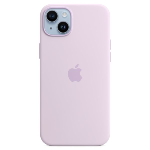 Apple Coque en silicone MagSafe iPhone 14 Plus - Lila