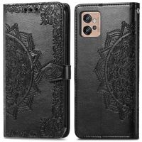 imoshion Etui de téléphone portefeuille Mandala Motorola Moto G32 - Noir