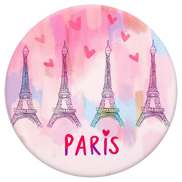 PopSockets PopGrip - Amovible - Paris Love