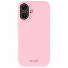 Holdit Coque Silicone iPhone 16 - Pink