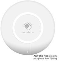 imoshion Chargeur sans fil Qi Soft Touch - Chargeur sans fil - 10 Watt - Blanc