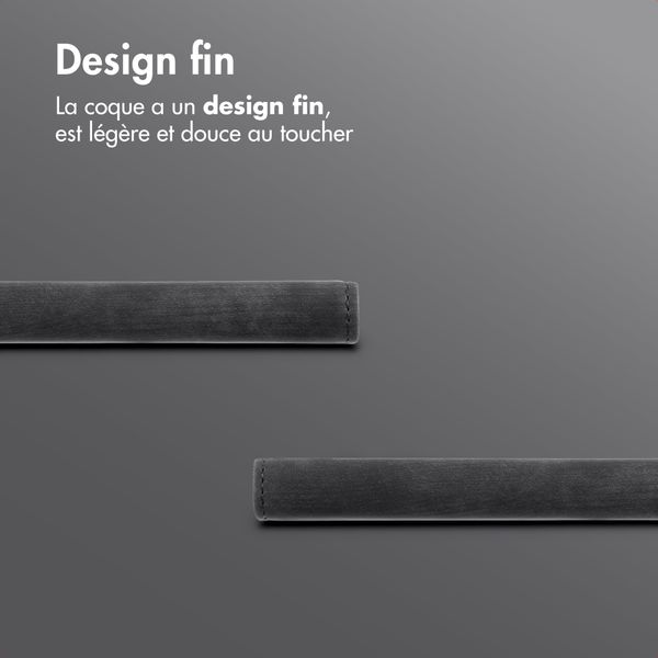 imoshion Étui de téléphone portefeuille Slim Oppo A6x (4G/5G) - Noir