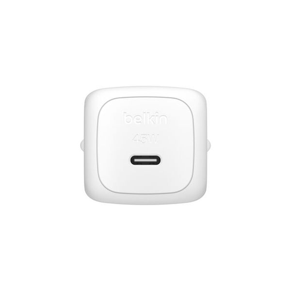 Belkin BoostCharge Chargeur USB-C compact 45W - Blanc