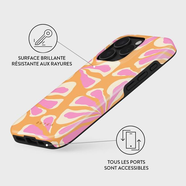 Burga Coque arrière Tough iPhone 16 Pro Max - Aloha