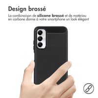 imoshion Coque Brushed Samsung Galaxy A05s - Noir